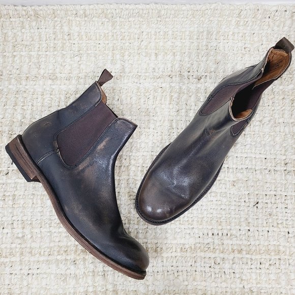 Frye Other - NEW FRYE Leather Distressed Tyler Chelsea Boots
